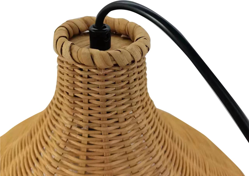 Dritë tavani Axien Inart E27 bambu ngjyrë natyrale D42χ48cm