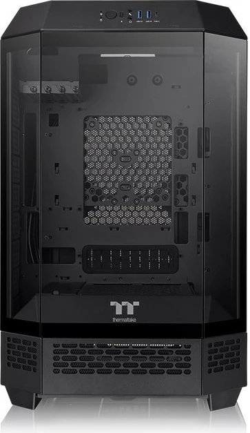 Kasë Thermaltake The Tower 300, Micro Tower, xham i temperuar, e zezë