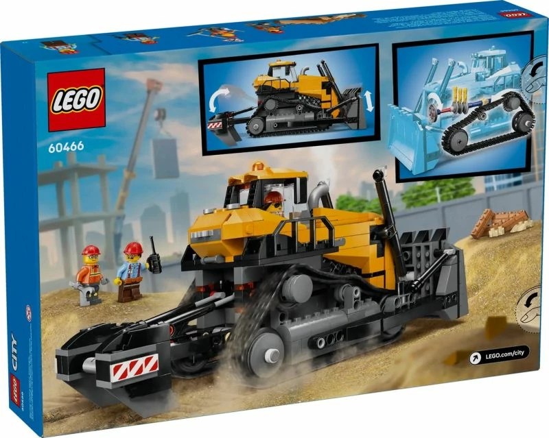 Lodra LEGO City buldozer, e verdhë