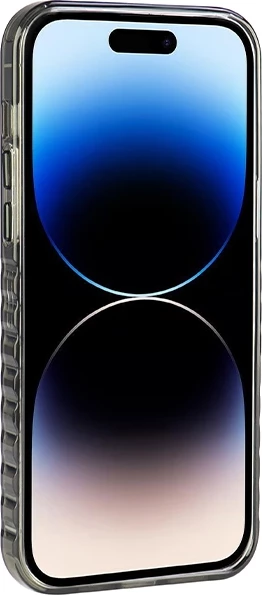 Mbështjellës Audi IML Big Logo MagSafe për iPhone 14 Pro, i zi