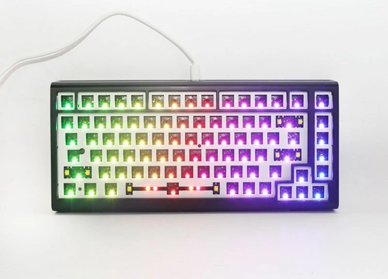 Tastierë gaming Ducky Tinker 75, e zezë