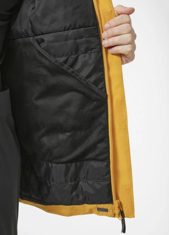 Jakne për meshkuj Helly Hansen, e zezë dhe portokalli