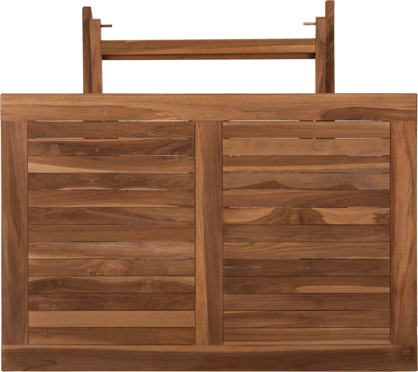 Tavolinë për terasë KENDALL FH9542, e palosshme, ngjyrë natyrale, 120x80x75 cm