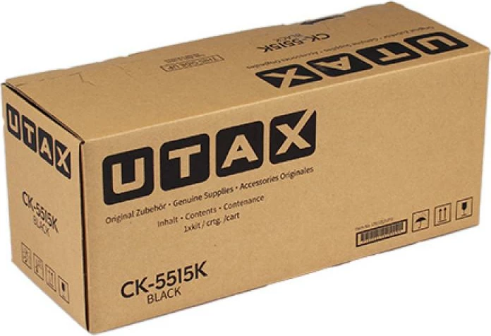 Toner, Utax, CK-5515K (1T02ZL0UT0), rendiment 9,800–23,700 faqe, i zi