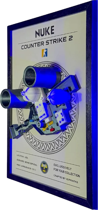 Kornizë CS2/CS:GO - 3D Map Nuke
