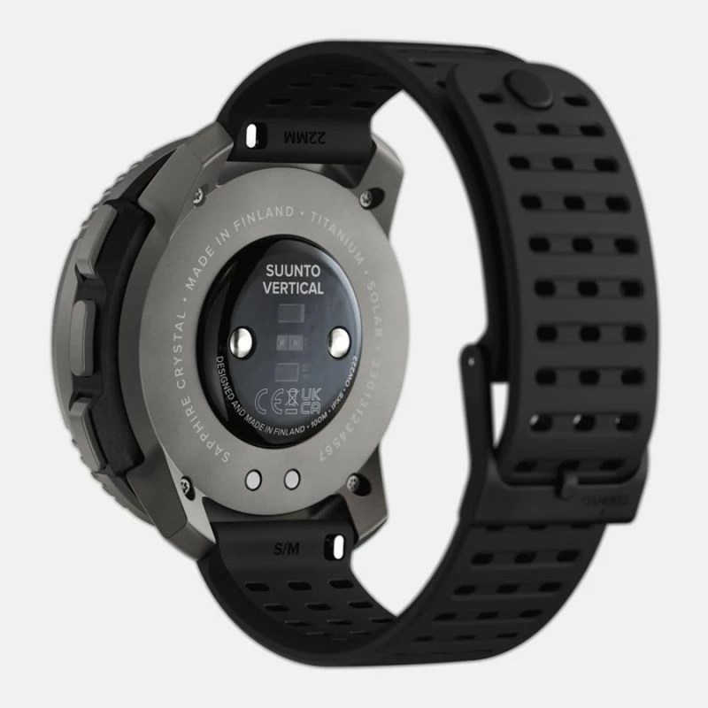 Orë sportive Suunto Vertical Titanium Solar, e zezë