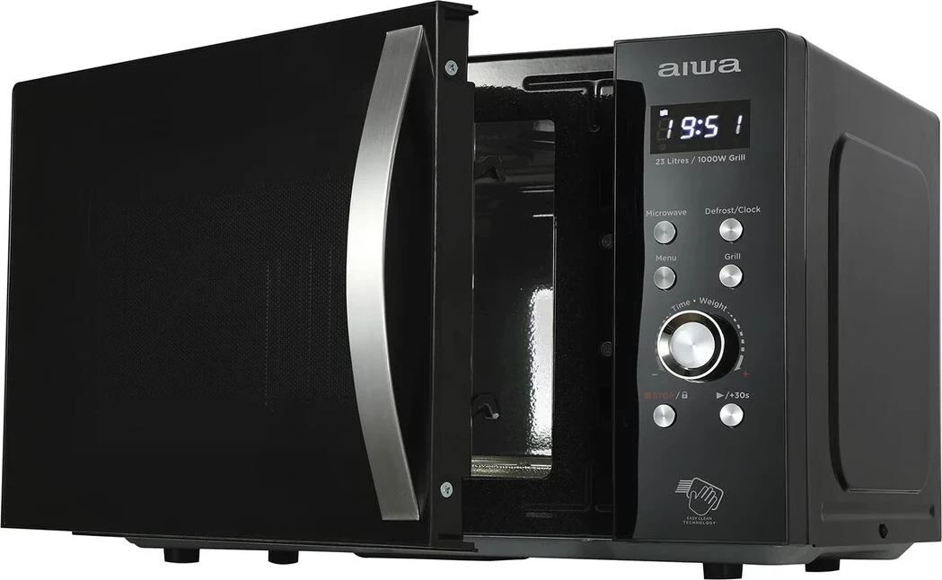 Mikrovalë AIWA MW-230DG/BK, 23 L, 800W+1000W, e zezë