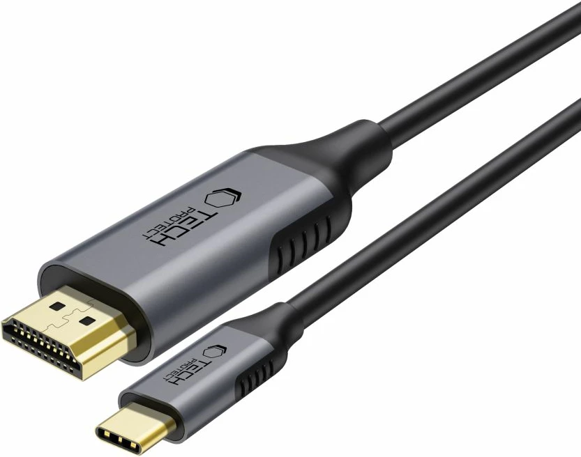 Kabllo USB-C në HDMI Tech-Protect UltraBoost, 1.8m, 4K/60Hz, e zezë