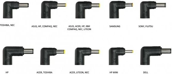 Adapter universal për laptop iBOX IUZ90WA, 90W, slim, 10 konektorë