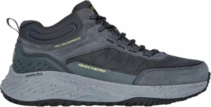 Atlete për meshkuj Skechers, gri-lime
