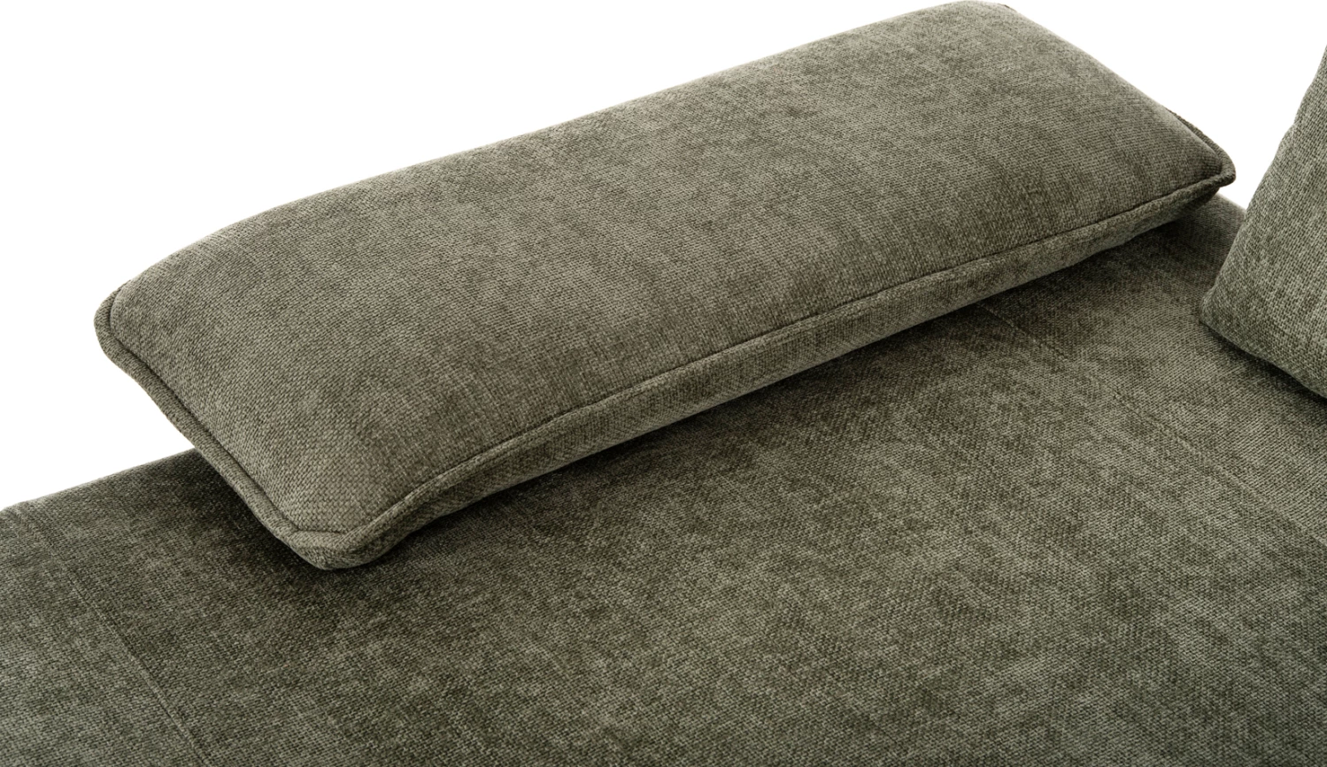 Këndi i majtë i divanit CONVERT FH3268.04L, ngjyrë jeshile selvi, 283x188x100 cm