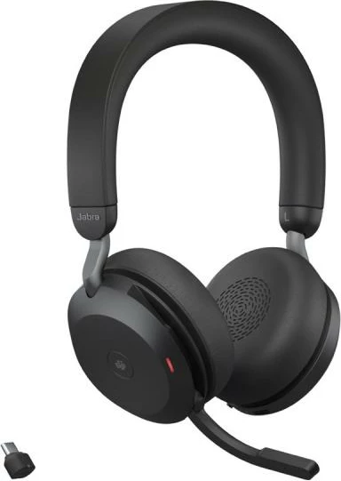 Kufje Jabra Evolve2 75 27599-999-899, rreze 30 m, kabllo 1 m, zezë