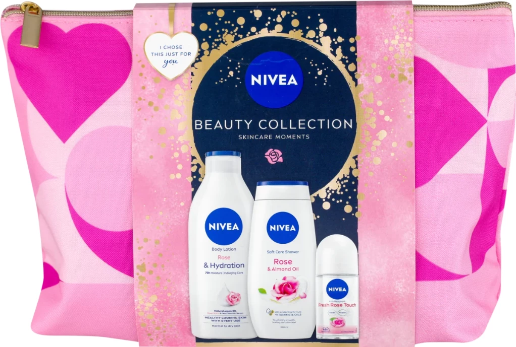 Set për femra Nivea Daily Care Baeuty Collection, 3 copë