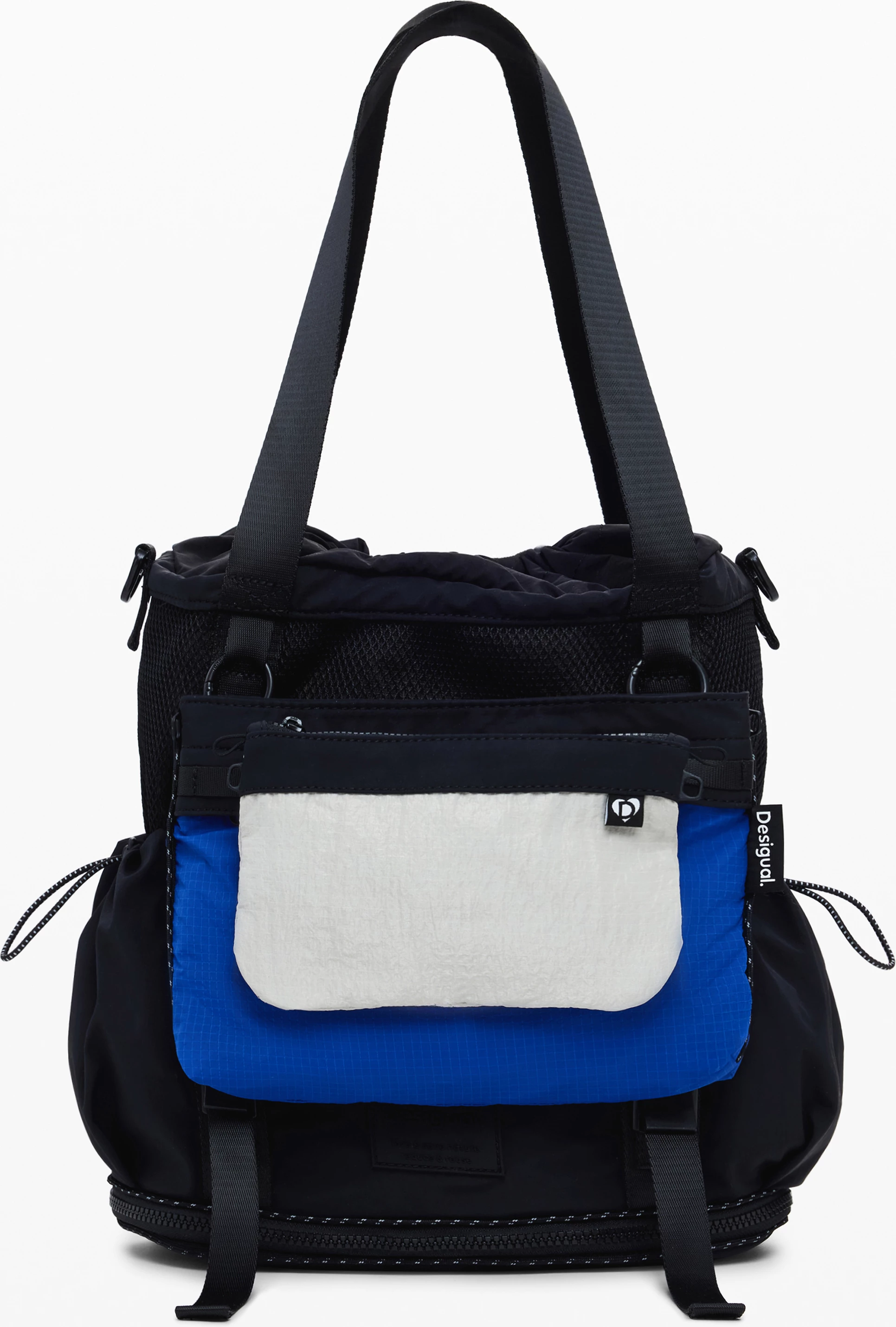 Çantë Desigual Basic Modular Discover femra, e zezë