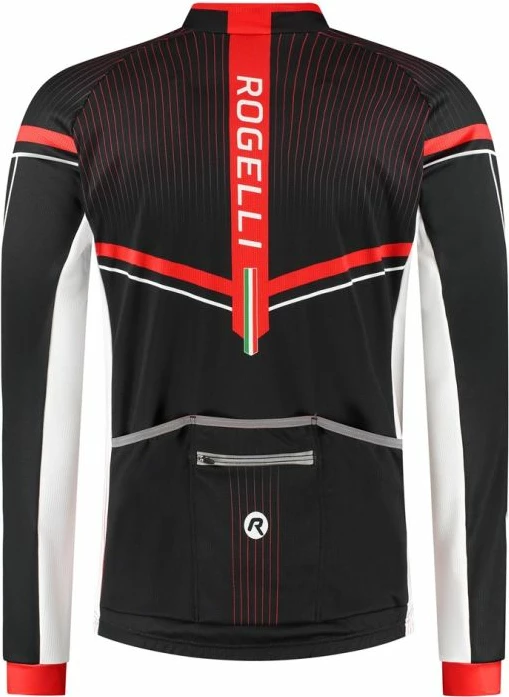 Fanellë me gjatësi të gjatë Rogelli për meshkuj, e kuqe