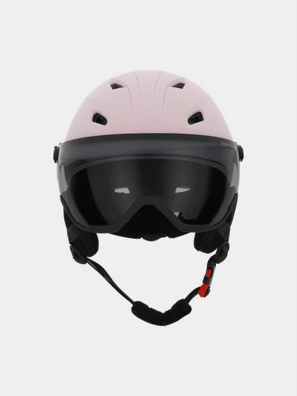 Helmetë skijimi unisex 4f me syze