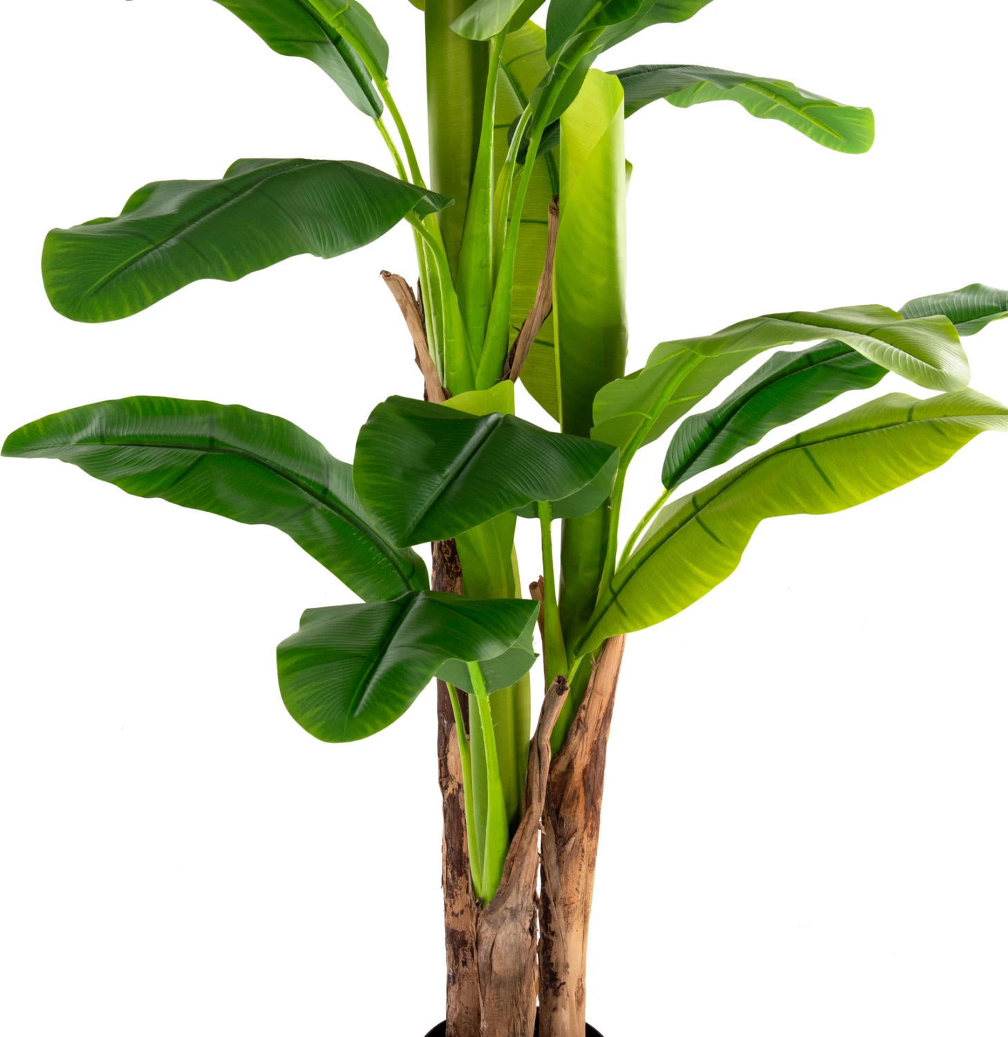 Bimë sintetike dekorative, pema banane në vazo, FH7977, 150H cm