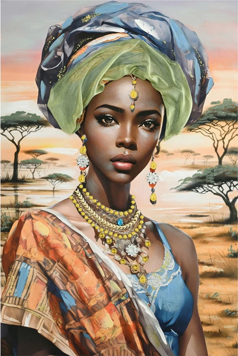 Pikturë kanavacë Zerbera, shumëngjyrëshe, 80x3x120cm