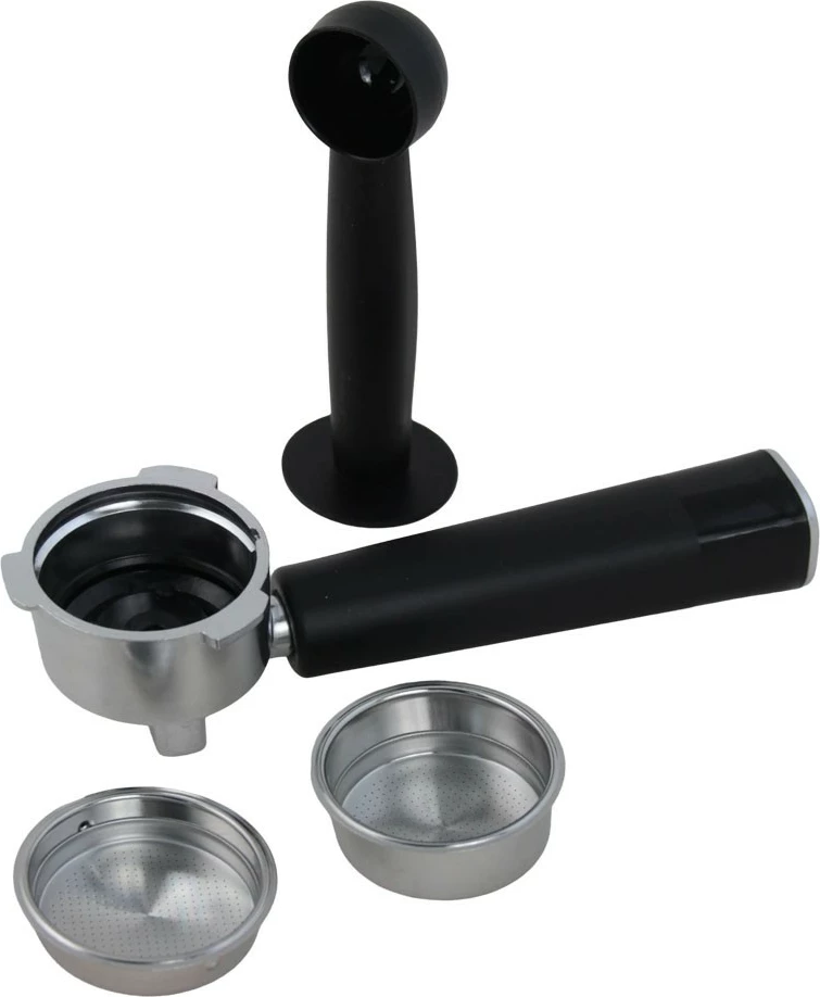 Makinë espresso me portafilter, Esperanza EXCELSA, 1.8L, 20 bar, 850W, shkumues qumështi, e zezë/argjendtë