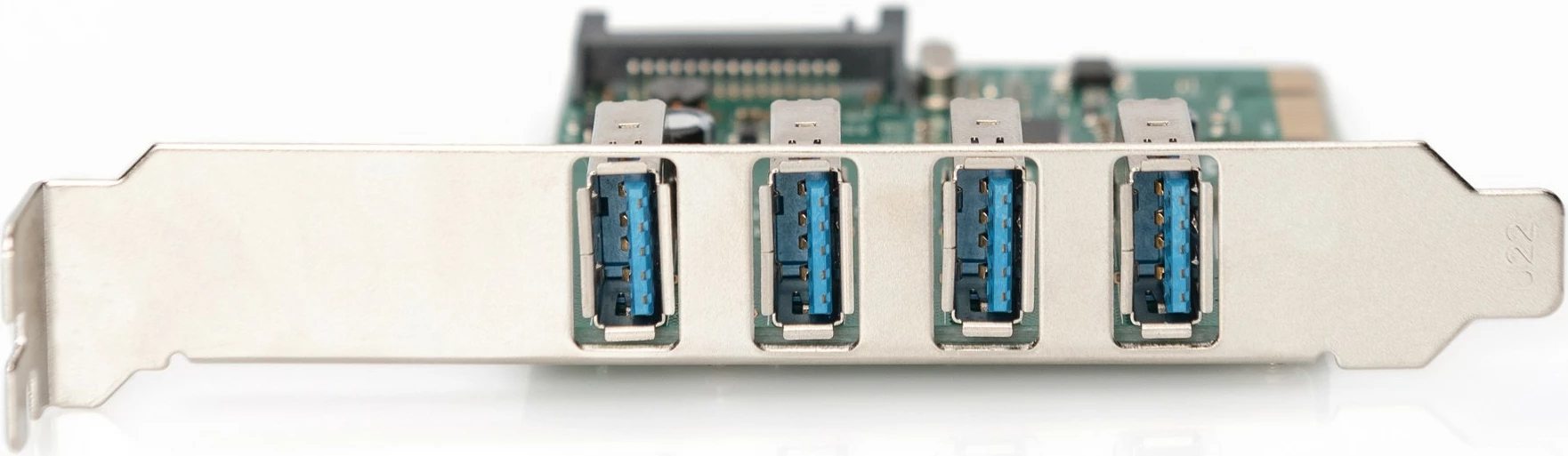 Kartë shtesë PCI Express 4-Port USB 3.0 Digitus, Wired, 5000 Mbit/s