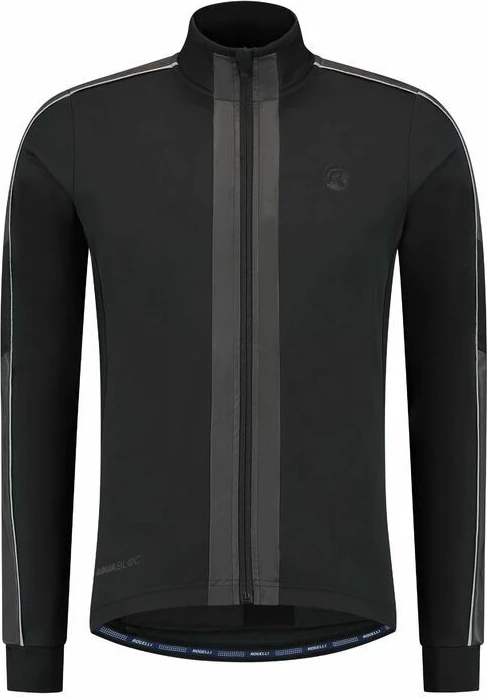 Jakne lifestyle Rogelli për meshkuj, e zezë