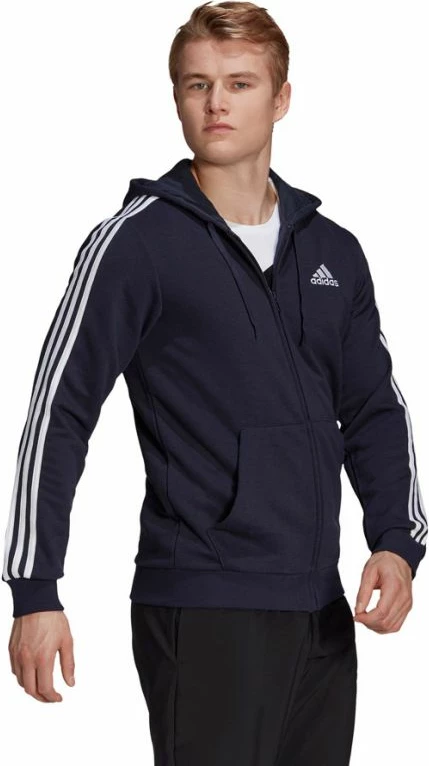Duks me kapuç adidas për meshkuj, blu marin