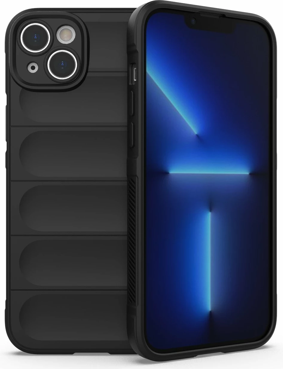 Mbështjellës Hurtel Magic Shield Case për iPhone 14 Plus, i zi