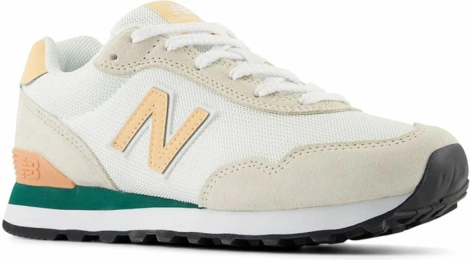 Atlete për femra New Balance, të bardha/bezhë/verdha