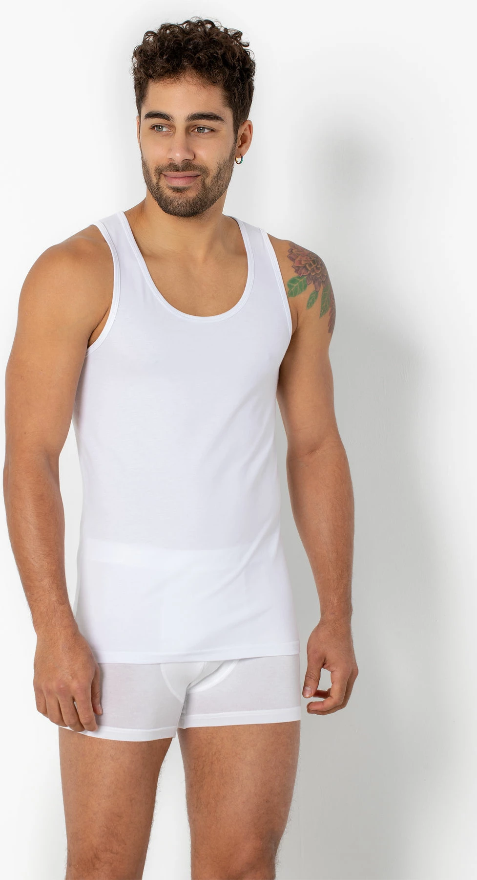 Fanellë e brendshme për meshkuj, Jumeon, 001-021004, e bardhë