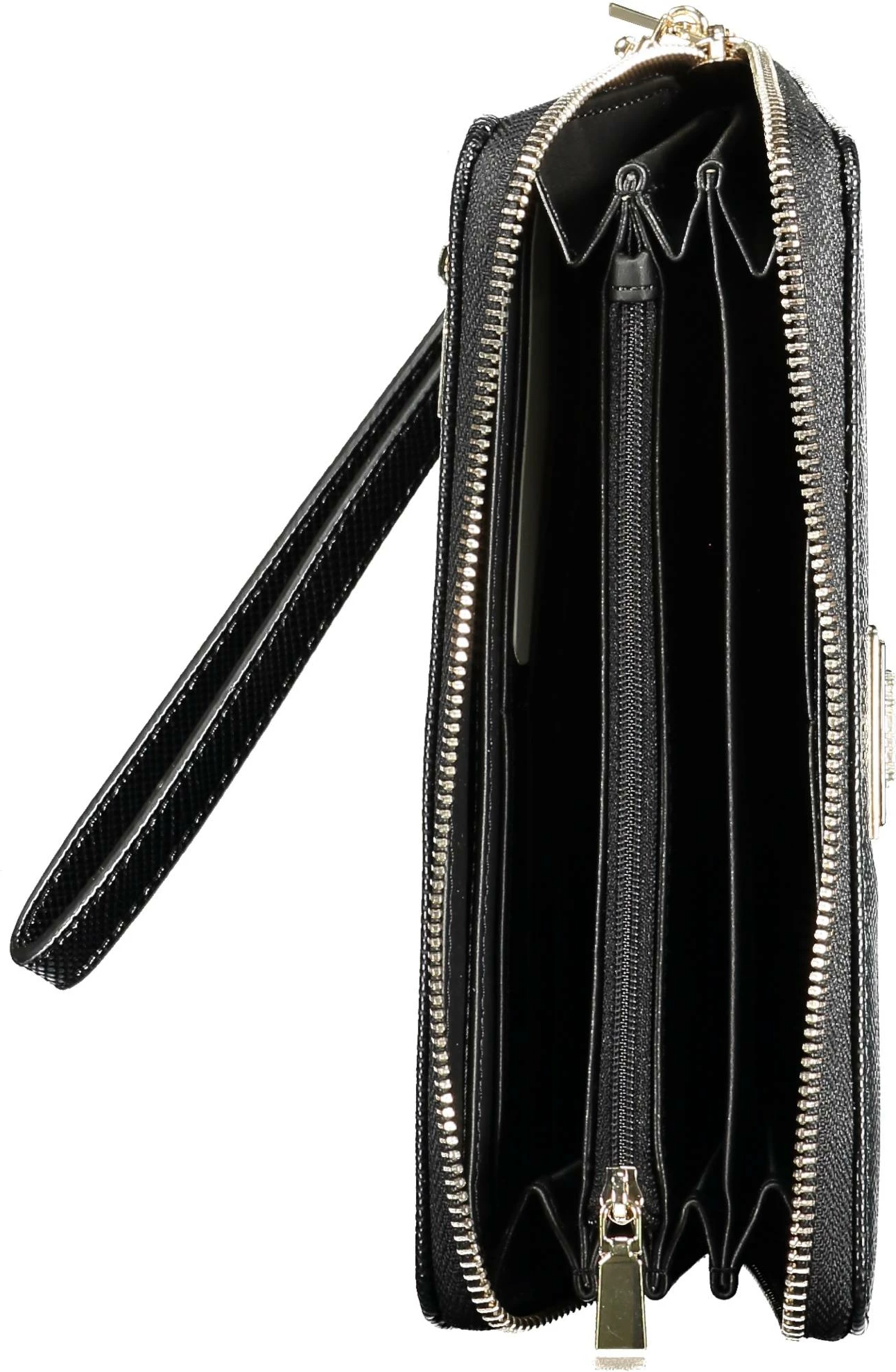 Portofol për femra GUESS JEANS, i zi