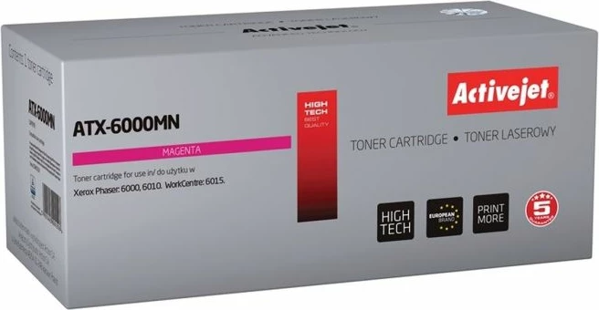 Toner ActiveJet ATX-6000MN (për Xerox 106R01632), 1000 faqe, magenta
