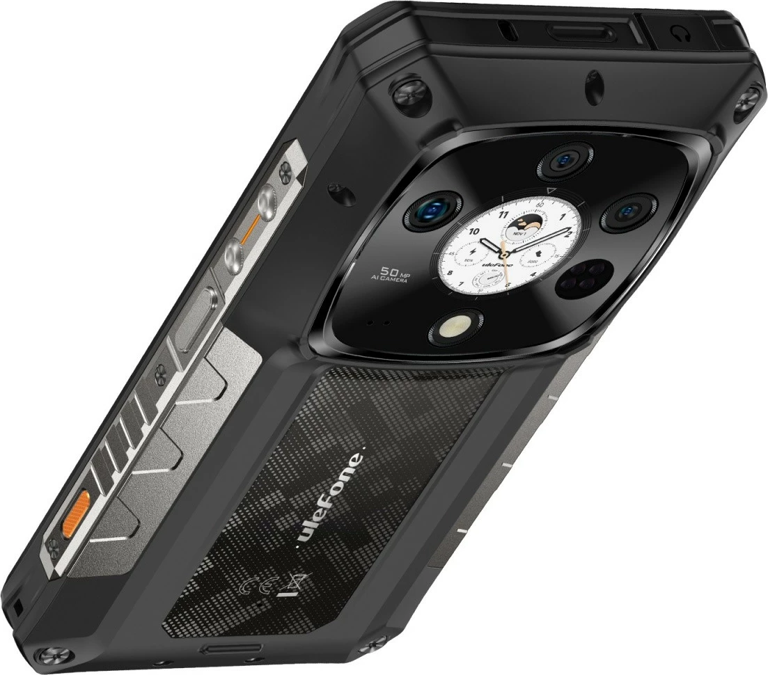 Celular Ulefone Armor 28 Pro 5G 16/512GB 6.67" AMOLED IP68/IP69K MIL-STD-810H Black