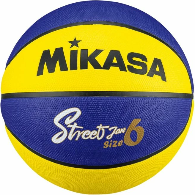 Top basketbolli Mikasa, unisex, kaltër-verdhë