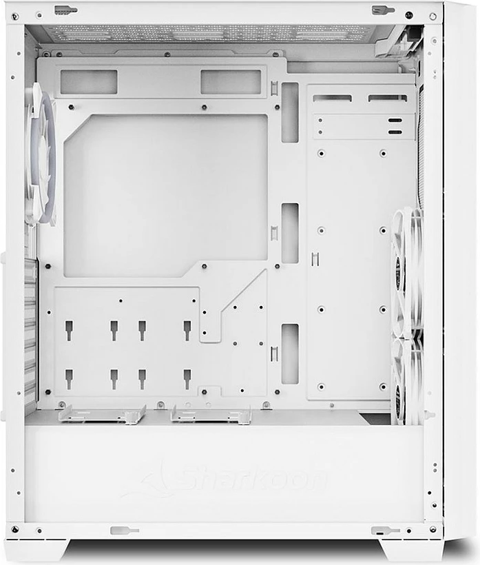 Kasë Sharkoon VS9 RGB midi, e bardhë