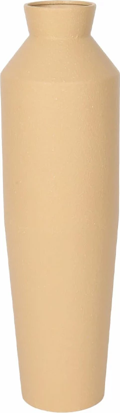 Vazo ELVO, metal, bezhë, 20x20x70cm