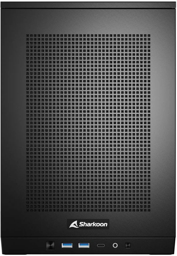 Kasë Sharkoon Rebel C20 RGB ITX, metal, e zezë