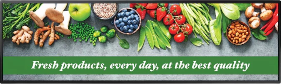 Ekran sinjalistikë dixhitale, Samsung, SH37C / LH37SHCEBGBXEN, format i zgjatur, e zezë