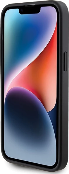 Mbështjellës Guess 4G Metal Gold Logo për iPhone 15 Pro Max, Gri