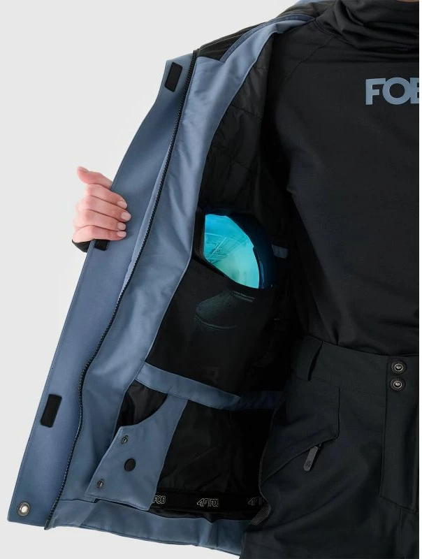 Jakne snowboard për femra 4F 4FWAW24TTJAF586, e kaltër