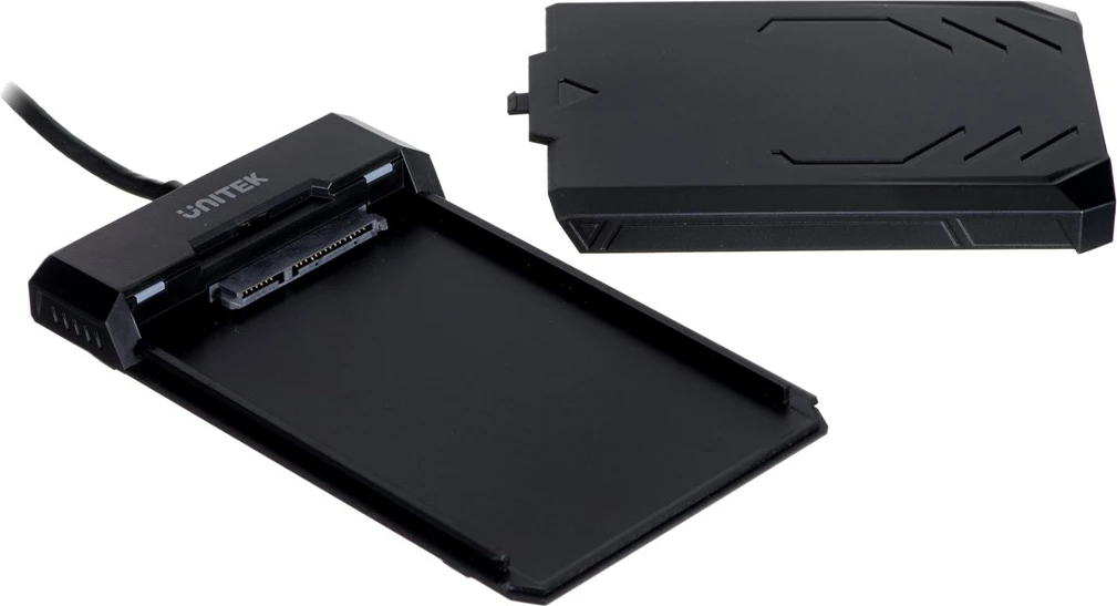 Përshtatës Unitek, Y-3036, 2.5", HDD / SSD, i zi