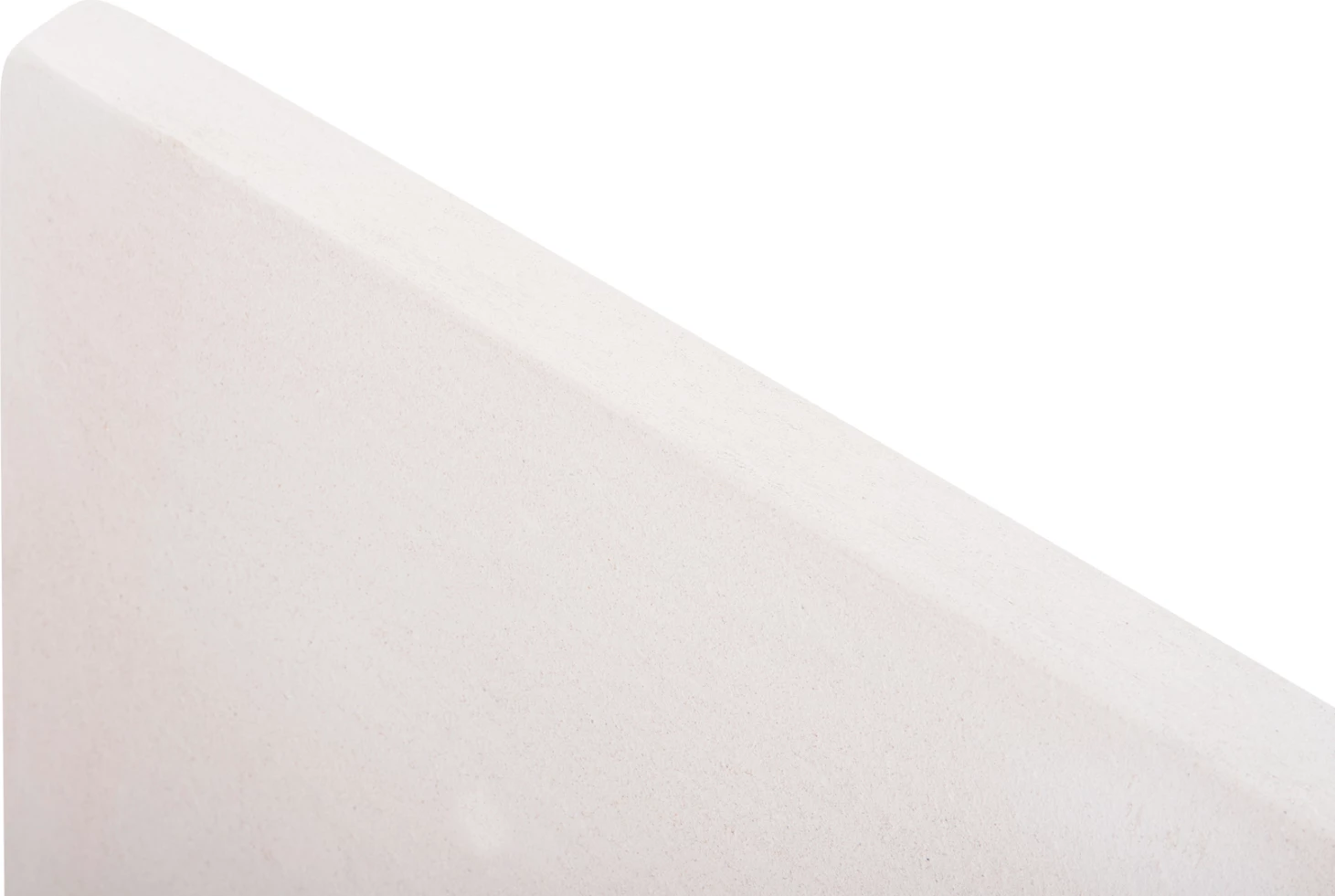 Panel dekorativ për mur, seri Santorini, MDF, ngjyrë e bardhë e zbehtë, FH4510, 60x4x80 cm