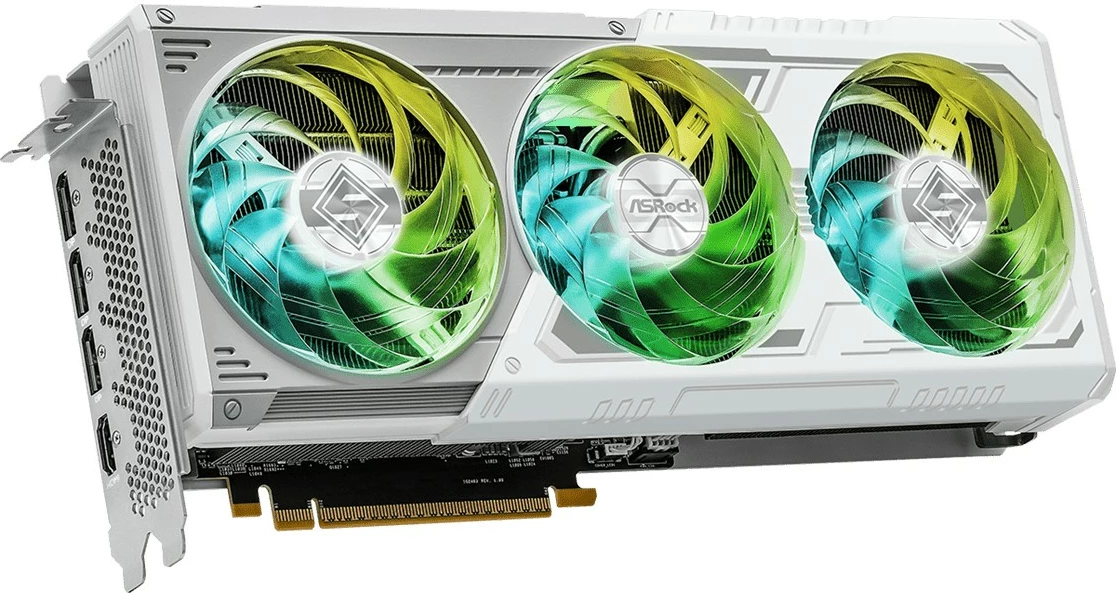 Kartelë grafike ASRock B580 STEEL LEGEND, 12GB GDDR6, PCI-E 4.0, e bardhë