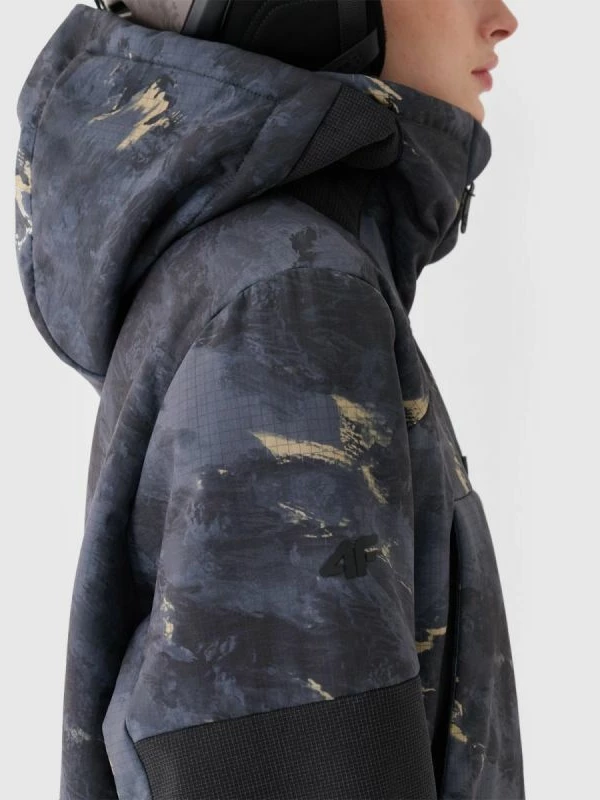 Jakne snowboardi për femra 4f, e zezë