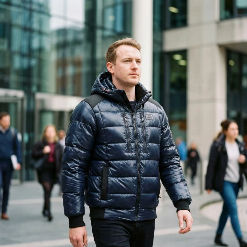 Jakne për meshkuj Geographical Norway, navy blue