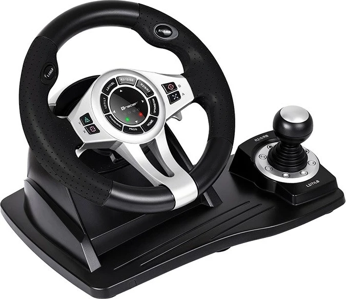 Tracer TRAJOY46524 Gaming Controller Black Steering wheel + Pedals PlayStation 4, Playstation 3