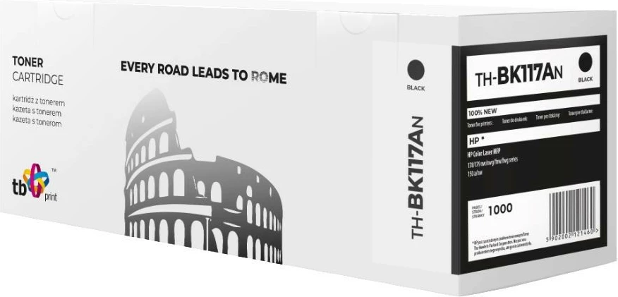 Toner TB Print TH-BK117AN për HP Color Laser, 1000 faqe, i zi