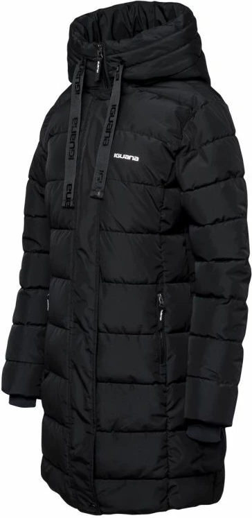 Jakne dimri për femra Iguana, e zezë