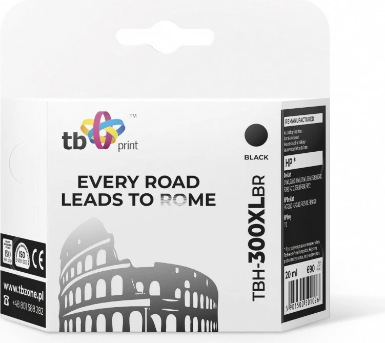 Toner TB Print TBH-300XLBR për HP DeskJet/Envy, i zi