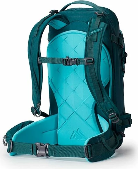 Çantë shpine për femra Gregory, emerald teal