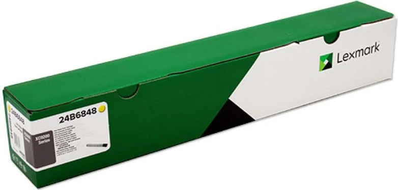 Toner Lexmark 24B6848, rendiment 24,000 faqe, e verdhë
